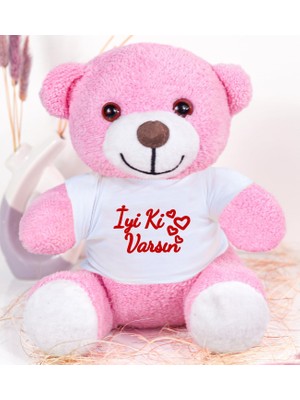 Belirtilmemiş Özgüner Oyuncak 20-25 cm Tişörtlü Pelüş Ayıcık, 20 cm Teddy Bear, Yumuşak Ayıcık, Sevgiliye Hediye,