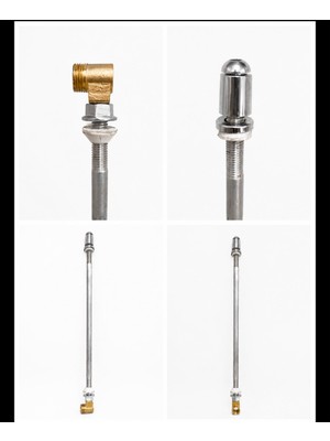 Kayra Grup Su Armatürleri Metal Taharat Çubuğu 16 cm