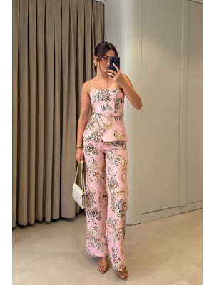 Magarde Rosalia Kemerli Takım- Pembe