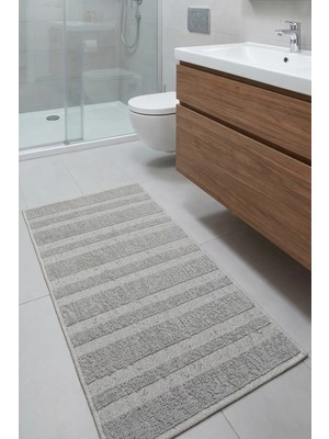 Halı Special Corridor Antrasit Yolluk 80X150 cm | %100 Pamuk, Yıkanabilir,mutfak,banyo,yatak Odası