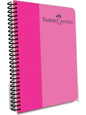 Mikasso A4 60 Yaprak Çizgsiz Spiralli Bicolor Plastik Kapak Telli Defter Yumuşak Spiralli Çizgili Orta Boy P