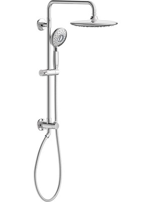 Belirtilmemiş American Standard 1029070000 Spectra Versa Yağmur Duş Başlığı ile Güçlendirilmiş Duş Sistemi, Parla