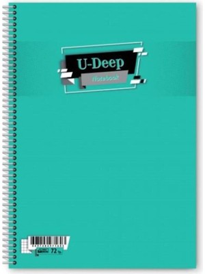 Mikasso Defter A4 Spiralli 60 Yaprak Çizgili A4 Siparalli Defter Telli Defter 60 Yaprak Çizgili Karton Spira