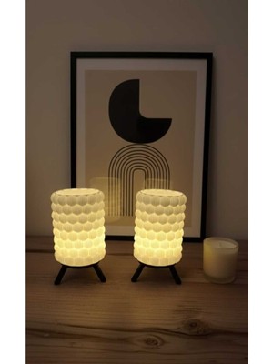 Empressco Modern Pilli LED Tealight Mumluk Çift Seti, Dekoratif ve Şık Tasarım