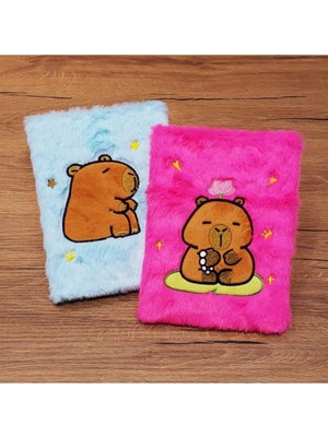 Mikasso Ayıcık Motifli Peluş Kapaklı Defter Karton 100 Yaprak Belirtilmemiş Belirtilmemiş Çok Renkli Belirti