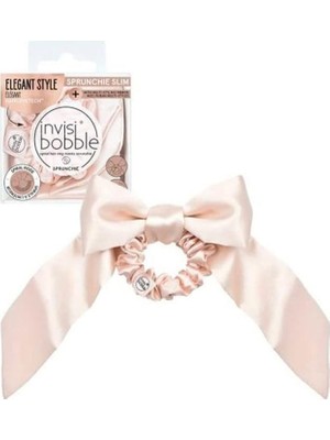 Belirtilmemiş Invisibobble Sprunchie Slim Ballerina Ribbon 1 Adet Kumaş Toka