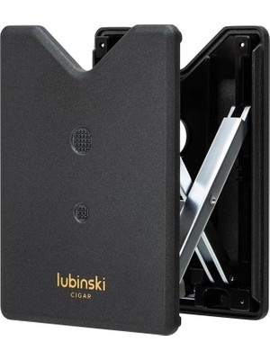 Lubinski New Design Katlanır Slim Delicili Puro Sehpası Siyah