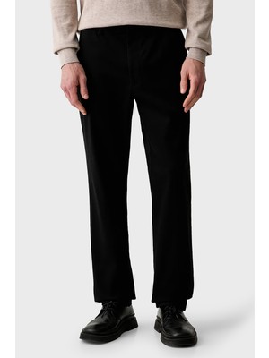 Calvin Klein Pamuk Karışımlı Straight Fit Pantolon LV04LF600GUB1 Erkek Pantolon LV04LF600G Ub1