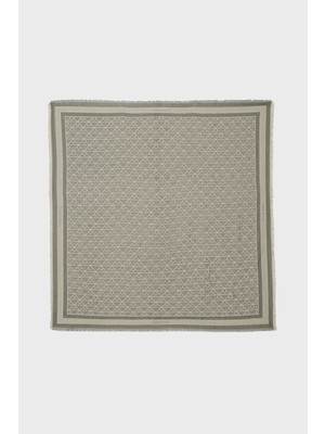 Calvin Klein Modal Logolu 120 x 120 cm Şal LV04F8080GCGE Bayan Şal LV04F8080G Cge