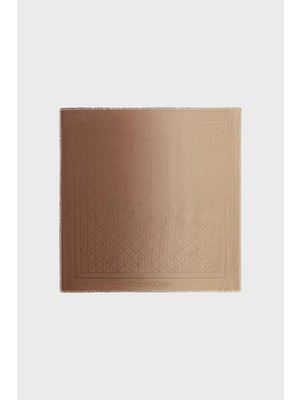 Calvin Klein Modal Logolu 70 x 70 cm Şal LV04F9027GPBE Bayan Şal LV04F9027G Pbe