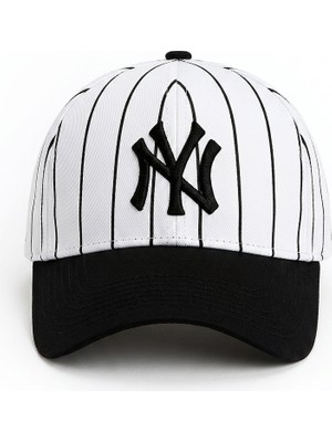 Verahed Ny New York Nakış Unisex Beyzbol Şapka Kadın Şapka Erkek Şapka Yazlık Şapka
