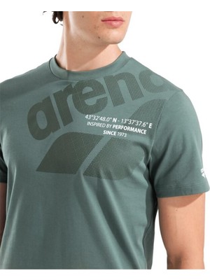 M Arena Logo T-Shırt - Sage
