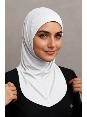 ALDAIYR Ninja Bone Boyunluklu Likralı Tesettür Bonet