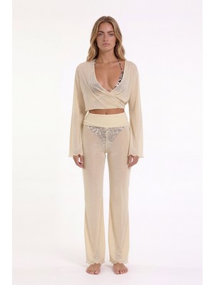 Louren Transparan Maxi Pantalon P25044