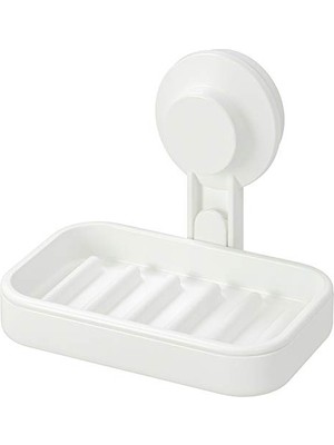 Esranın Dünyası Ikea Tısken Vantuzlu Sabunluk, Beyaz, Tek Boy