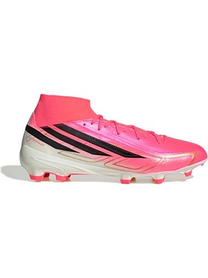 Adidas F50 Hyperfast League Mıd Fg Unisex Çim Zemin Kramponu KJ6714 Turuncu
