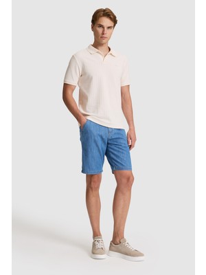 U.s. Polo Assn. Erkek Açık Mavi Şort (Jean) 50321462-DN0021