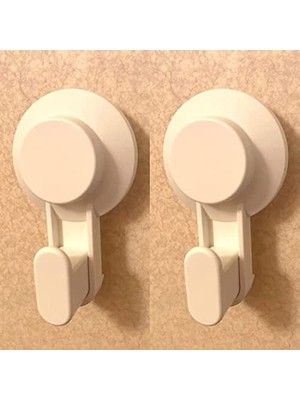 Esranın Dünyası Ikea Tısken Vantuzlu Kanca, Beyaz (2'li Paket)