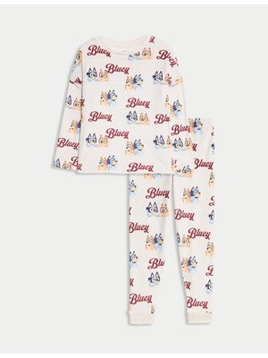 Marks & Spencer Velour Bluey™ Pijama Takımı (12 Ay – 9 Yaş)
