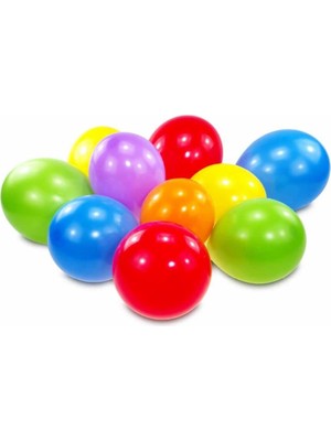 Esranın Dünyası Renkli Balon 25 Li Karışık Renk Parti Doğum Günü Kutlama Özel Günler