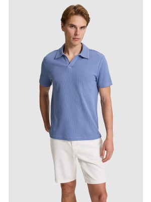 U.s. Polo Assn. Erkek Indigo Tişört 50326991-VR028