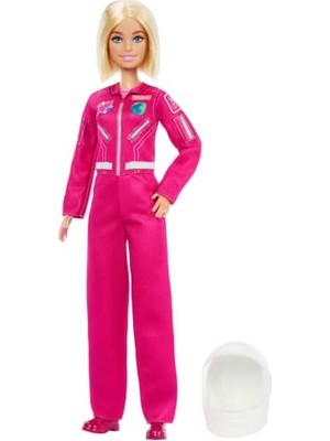 Esranın Dünyası Barbie Çıkarılabilir Pembe Uzay Kıyafeti, Ayakkabıları ve Kask Aksesuarıyla Barbie Kariyer Bebekleri Astronot Bebek, 2026 Yılının Kariyeri, JKF77