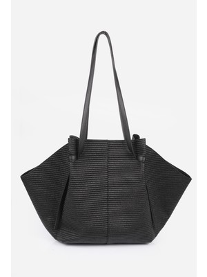 Alessia Bag Meredith Hasır Görünümlü Suni Deri Çanta