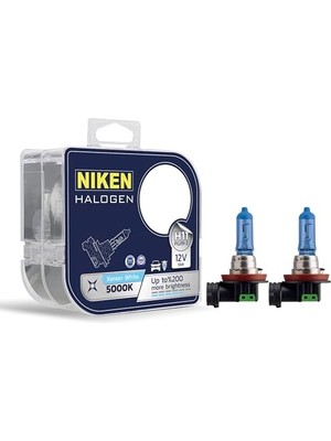 Esranın Dünyası 12V H11 55W Beyaz Işık Ampul 5000K (2 Adet)