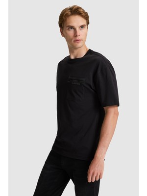 U.s. Polo Assn. Erkek Siyah Tişört 50326949-VR046