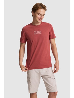 U.s. Polo Assn. Erkek Vişne Tişört 50327159-VR223