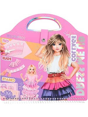 Esranın Dünyası Zestaw Dress Me Up Collage Book Top Model, W Kształcie Torebki, Z Naklejkami I Kolorowymi Papierami.