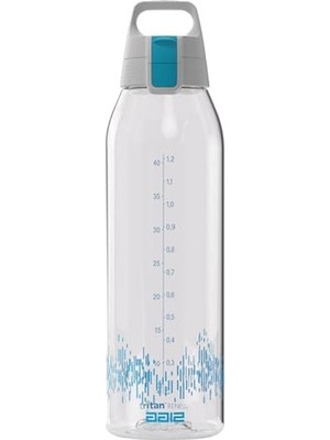 MarkEntegra 1.5 L Kapasiteli Myplanet Aqua Su Şişesi, Total Clear