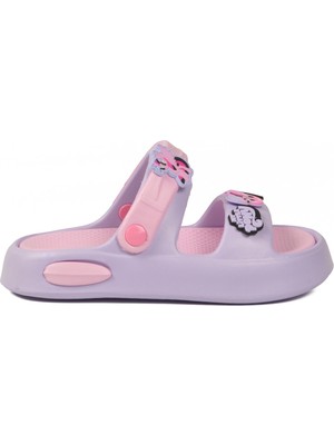 Ayk's Lila-Pembe Hafif Kız Çocuk Terlik 4505 F-P