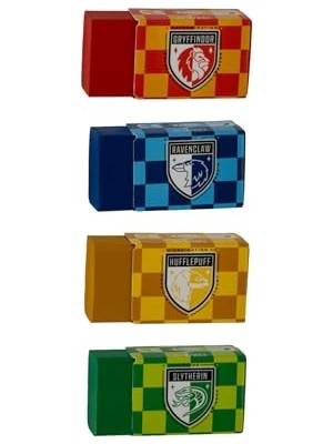 Esranın Dünyası Deep Silgi - Harry Potter Damalı 4lu Set