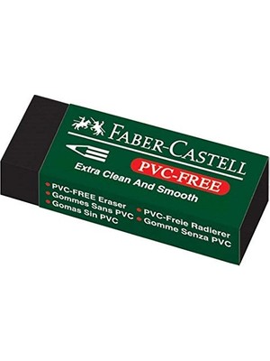 Esranın Dünyası Faber-Castell Siyah Silgi, 20’li, Kurşun Kalem Izlerini Kolayca Silen, Yumuşak ve Dayanıklı Yapı, Doğa Dostu Tasarım