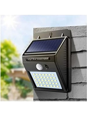 MarkEntegra 20 Led'li Solar Güneş Enerjili Bahçe Lambası, Şarj Olabilir