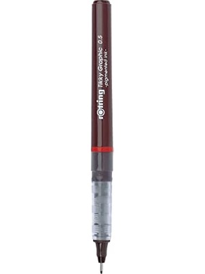Esranın Dünyası Tikky Graphic Keçe Uçlu Teknik Çizim Kalemi, 0,5 Mm, Siyah Mürekkep, 0.5 mm