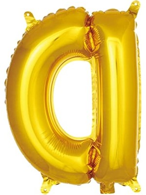 Esranın Dünyası D Harfi 16 Inç Folyo Balon, 36 cm Boyutunda