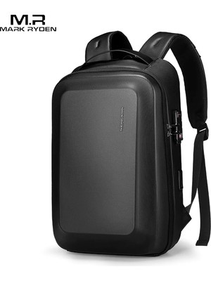 Mark Ryden Laptop Suya Dayanıklı Siyah Renk Sırt Çantası Çift Bölmeli MR2958_KR00