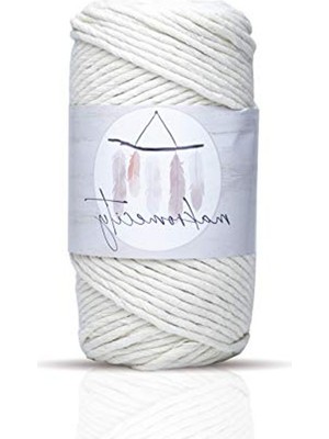 Esranın Dünyası Taranabilir Makrome Ipi Seti, 3 Mm, 4 Farklı Renk