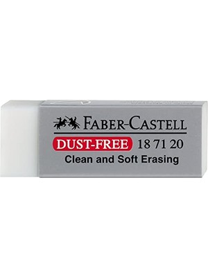 Esranın Dünyası Faber-Castell Dust-Free Beyaz Silgi - Büyük Boy