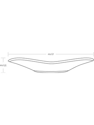 MarkEntegra Dantel Desenli 123 mm Çay Tabağı