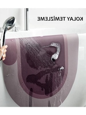 MarkEntegra Diatomit Paspas, Kaymaz Tabanlı ve Su Emici 60X40CM