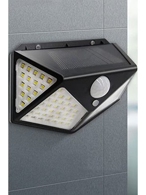 Esranın Dünyası Güneş Enerjili Bahçe Lambası 100 LED Bahçe Aplik Solar Bahçe Lambası 1410