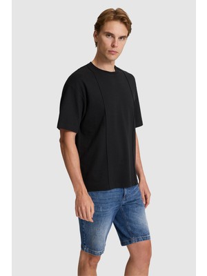U.s. Polo Assn. Erkek Siyah Tişört 50326947-VR046
