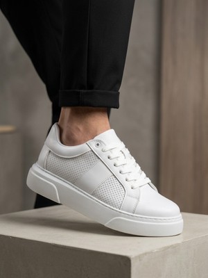 11boa BA0247 Erkek Sneaker Günlük Casual Spor Ayakkabı Beyaz
