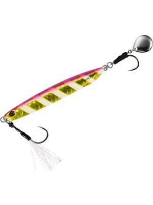 Esranın Dünyası Duo Drag Metal Ss Blade 28GR PFA0045 Pink Gold Zebra Glow Suni Yem