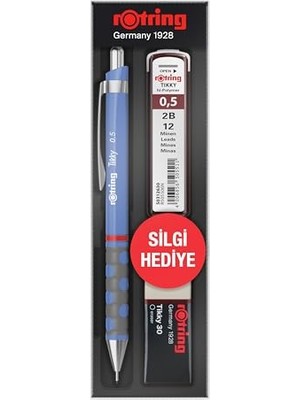 Esranın Dünyası Tikky Rd 0.5+Min Silgi Hediyeli - Menekşe Mavi