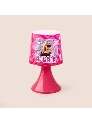 Ykc Barbie Dekoratif Pilli Masa Lambası - Renkli