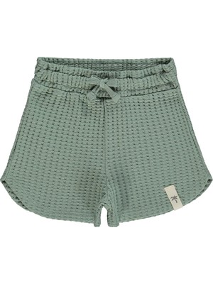 Civil Boys Basic Waffle 2-5 Yaş Şort - Yeşil